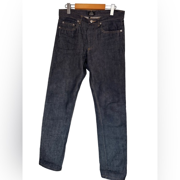 A.P.C. Petit Standard Slim-Fit Dry Selvedge Denim Jeans - Picture 5 of 16